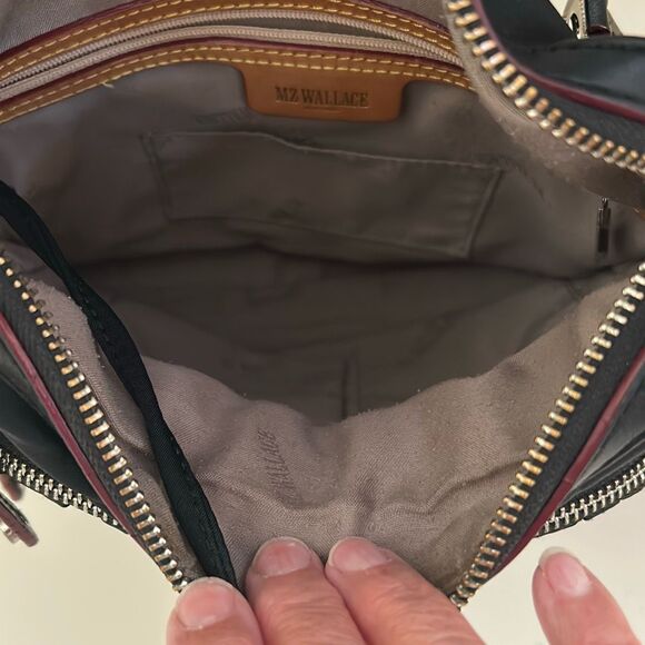 MZ WALLACE Black Lizzie Bag - Picture 7 of 11